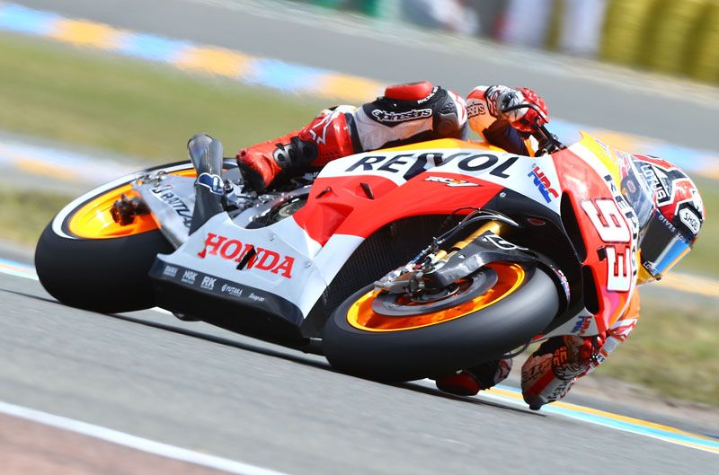 Marc Márquez, mejor tiempo en el FP3 en Le Mans