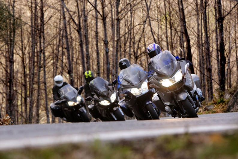 Comparativa: BMW R 1200 RT, Kawasaki 1400GTR, Triumph Trophy SE, Yamaha FJR1300A