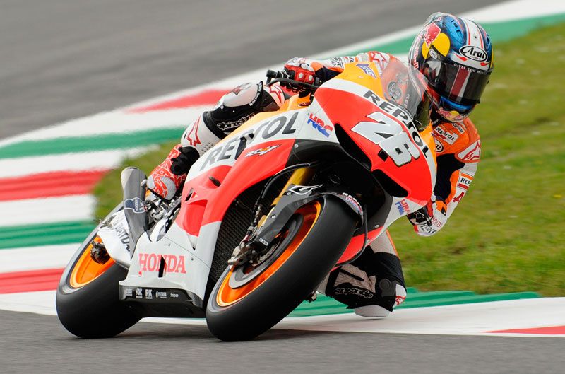Pole para Dani Pedrosa en el Gran Premio de Italia