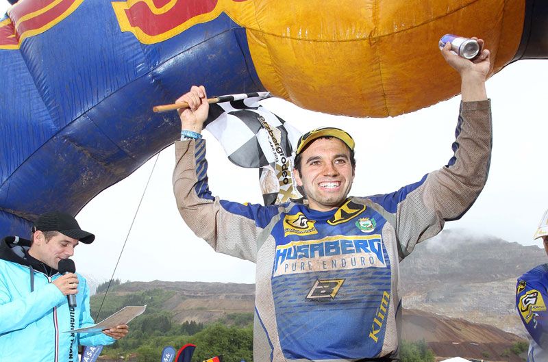 Alfredo Gómez: podio en el Erzberg Rodeo