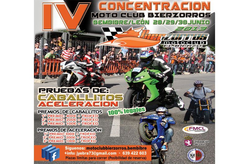 IV Concentración motoclub Bierzorros
