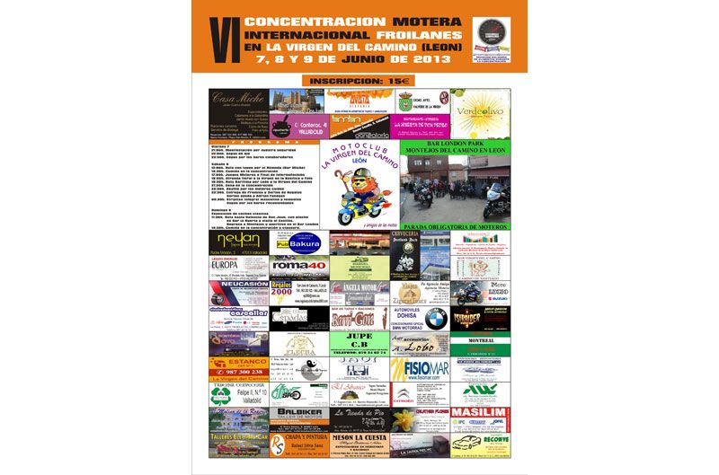 VI Concentración Motera Internacional Froilanes
