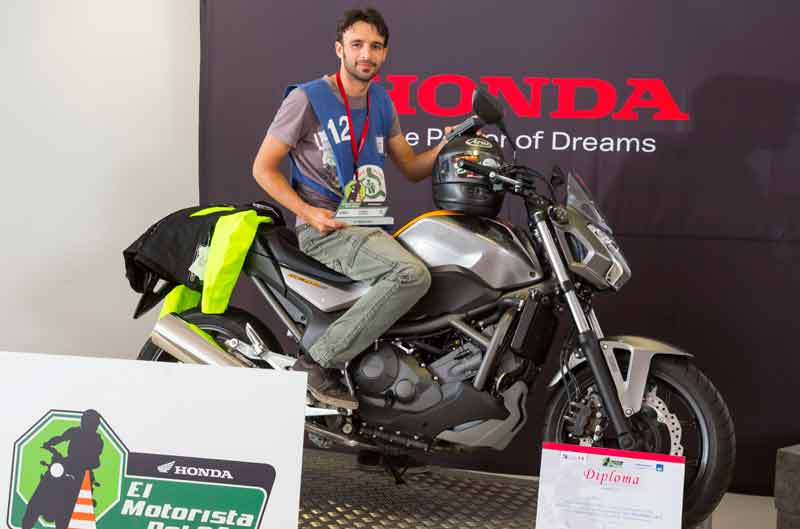 Honda proclama al Motorista del Año 2013