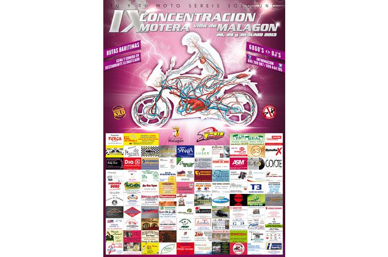 IX Concentración Motera Villa de Malagón