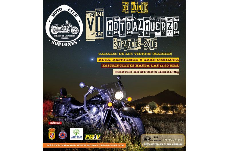 VI Motoalmuerzo Soplones 2013