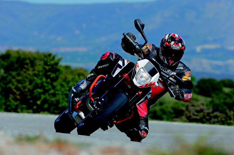 KTM 690 Duke R. Prueba