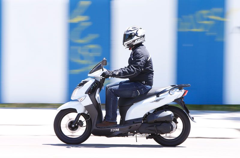 SYM HD2 200. Prueba