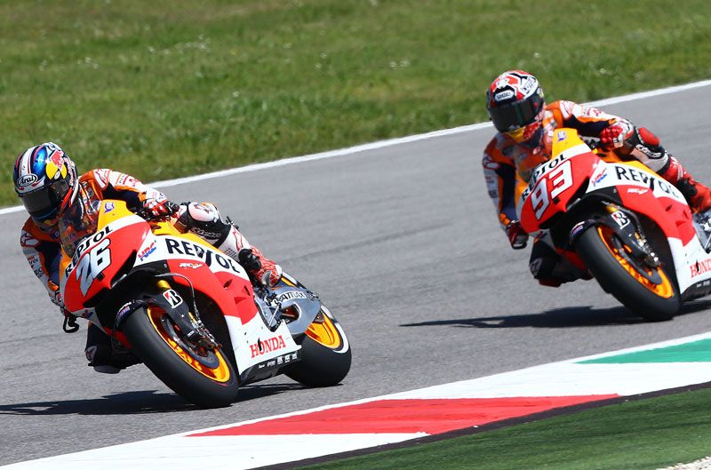 Pedrosa y Márquez: A vueltas con los settings
