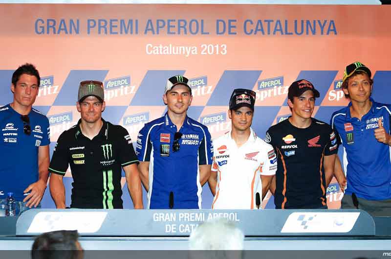 Los pilotos de MotoGP hablan antes del GP de Cataluña