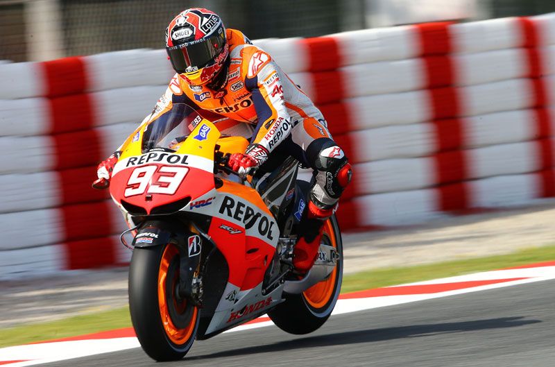 Mejor tiempo para Marc Márquez en los últimos libres de Montmelo