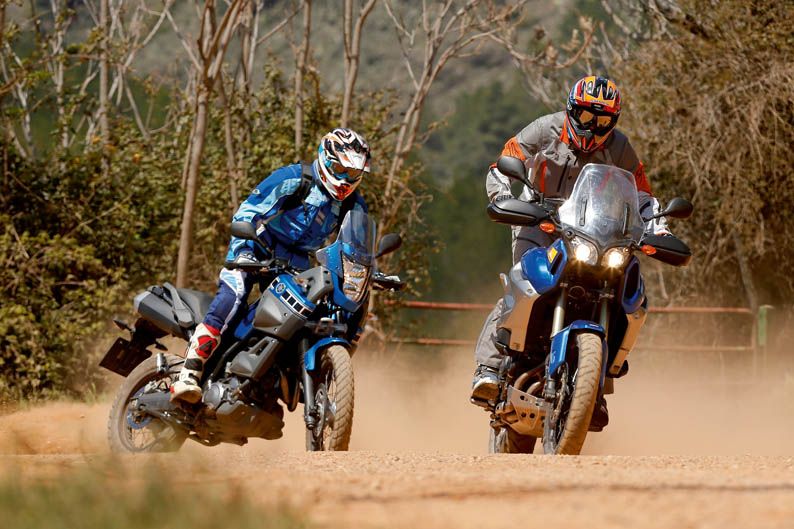 Comparativa: Yamaha XT660Z Ténéré y XT1200Z Super Ténéré