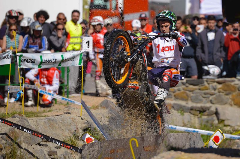 Cto. del Mundo Trial. Pobladura de las Regueras (León). 4ª prueba