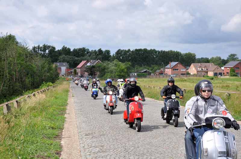 Gran éxito de las Jornadas Mundiales Vespa