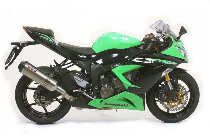 Silenciadores Gianelli para la Kawasaki ZX-6R 636 2013