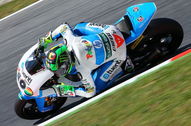Pol Espargaró, enchufado en el FP1 de Moto2 en Holanda