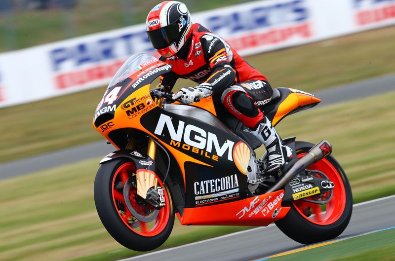 Mattia Pasini sorprende en el FP2 de Moto2