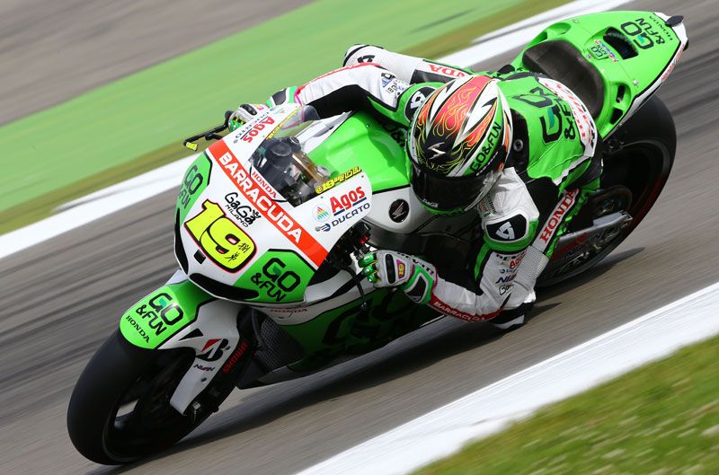 Álvaro Bautista, el más rápido en el FP3