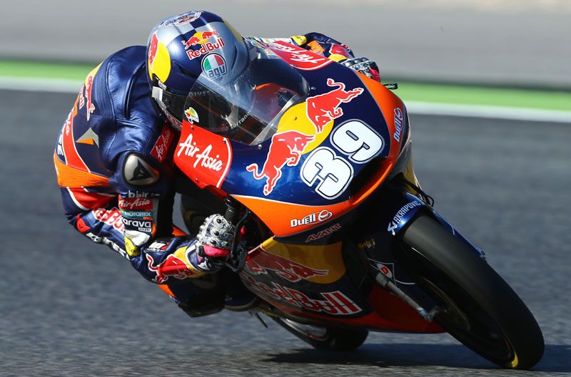 Luis Salom, mejor tiempo en el FP2 de Moto3 en Assen