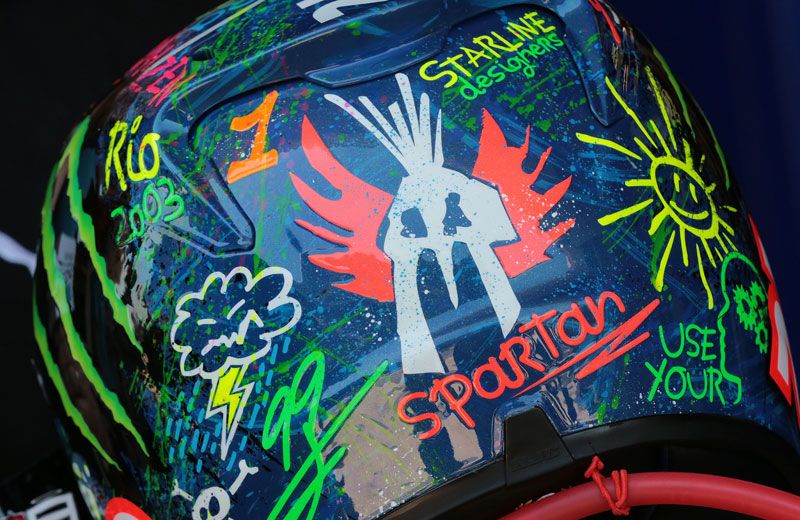 Graffiti, el caso de Jorge Lorenzo, se subasta por 27.101 euros.