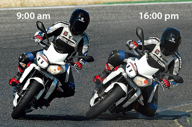 Curso de conducción en circuito del Action Team