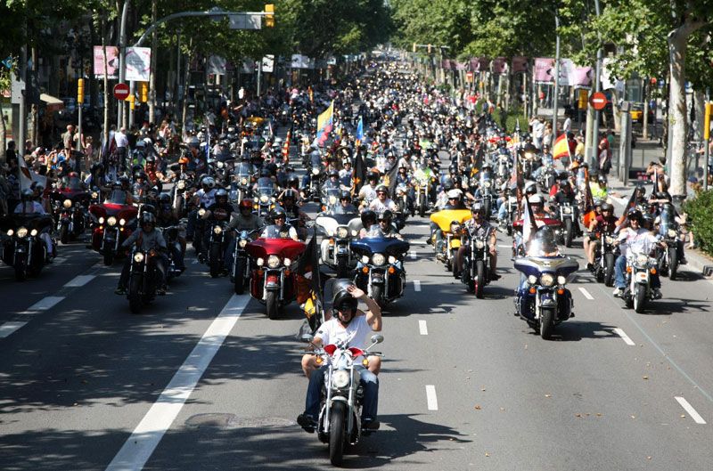 Récord de participación en el Barcelona Harley Days
