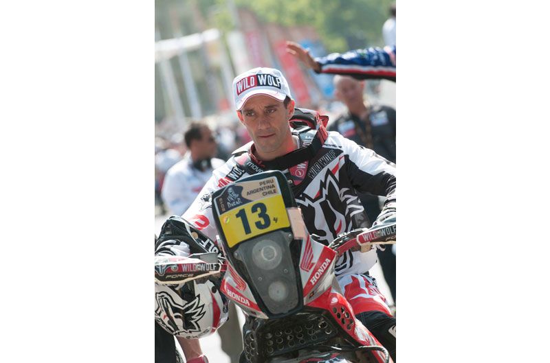 Gerard Farrés no participará en la Baja Aragón 2013