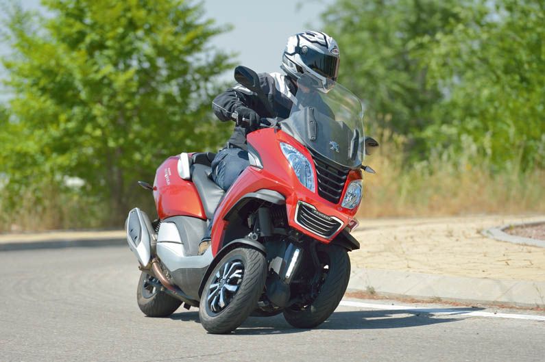 Peugeot Metropolis. Prueba