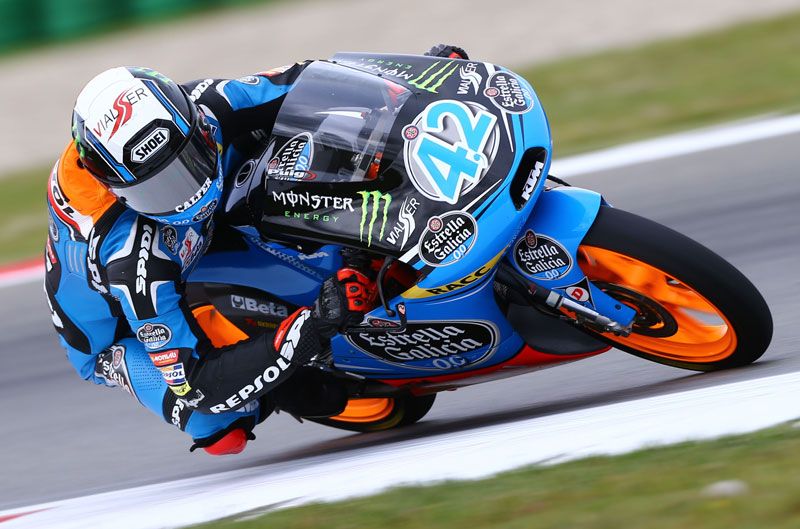 Alex Rins domina el FP2 de Moto3
