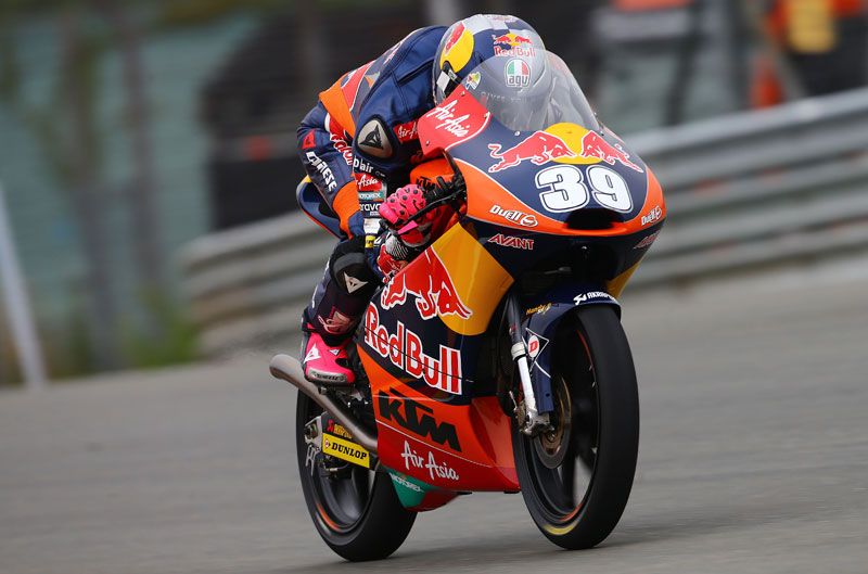 Luis Salom marca el mejor tiempo en el FP3 en Sachsenring