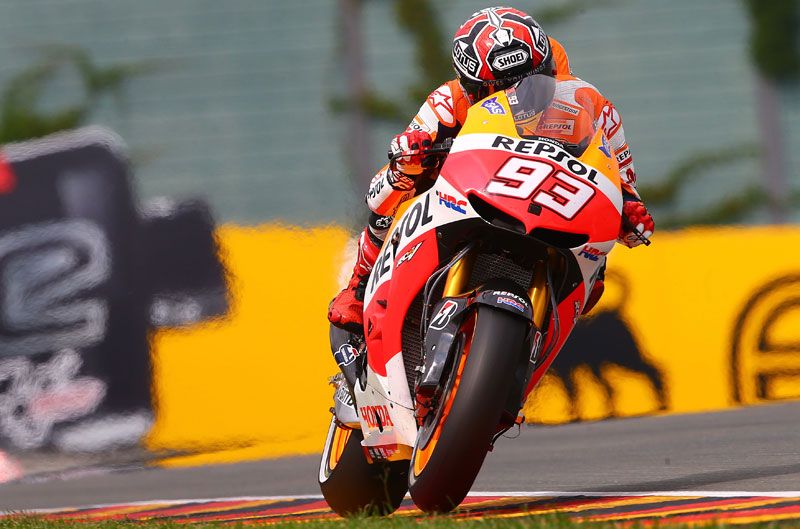 Marc Márquez logra la pole de MotoGP en Sachsenring