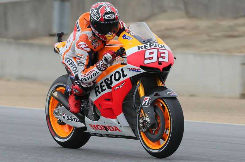 Marc Márquez, el más rápido el primer día del GP de Estados Unidos