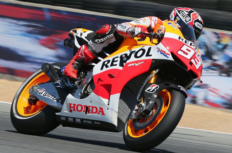 Marc Márquez gana la carrera de MotoGP en Laguna Seca