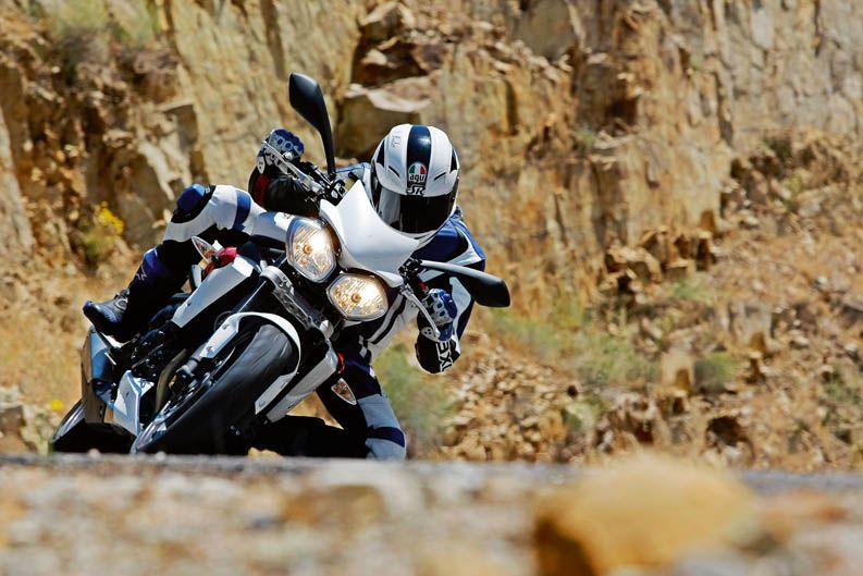 Triumph Street Triple R ABS. Pruebas