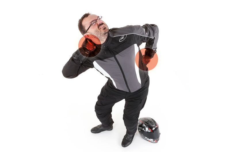 Informe: lesiones en moto