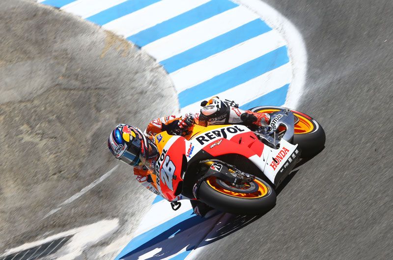 Dani Pedrosa sufre una fractura de clavícula completa