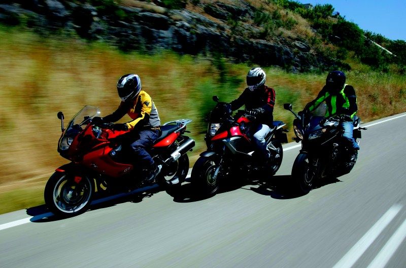 Comparativa BMW 800 GT, Honda Crossrunner, Yamaha Fazer8