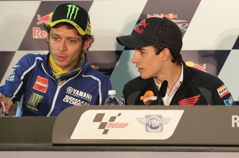 Valentino Rossi: Márquez a veces es demasiado peligroso