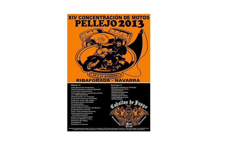 XIV Concentración de motos Pellejo 2013