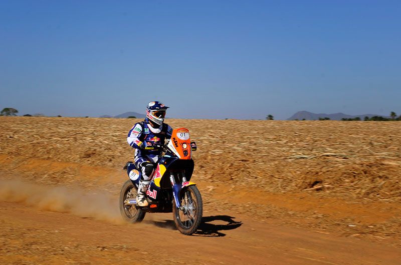 Marc Coma gana la séptima etapa del Rally dos Sertoes y ya es tercero