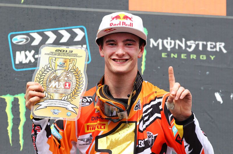 Jeffrey Herlings, campeón del Mundo MX2