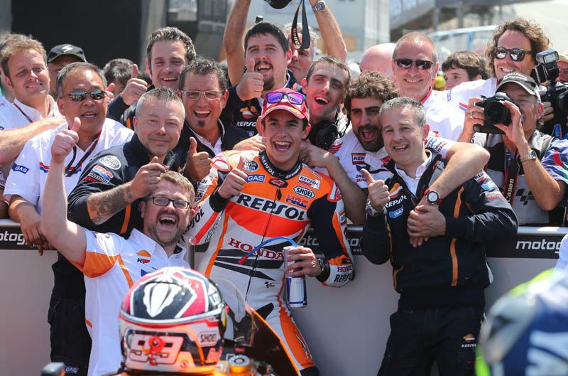 Marc Márquez llega líder al ecuador del Campeonato