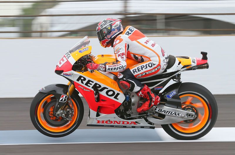 Marc Márquez en Indianápolis