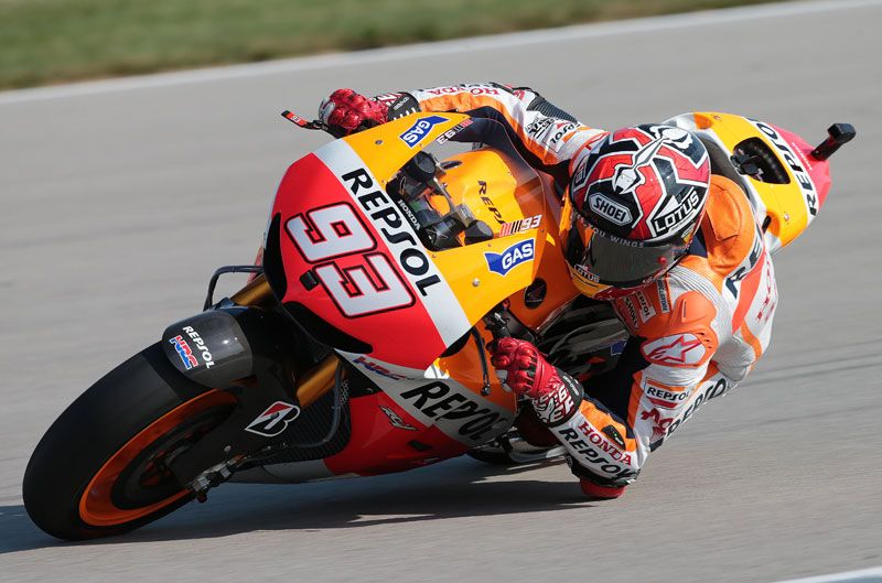 Marc Márquez arrasa en Indianápolis