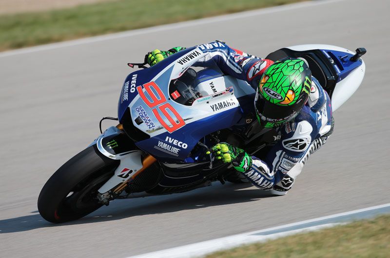 Jorge Lorenzo domina los primeros libres en Brno