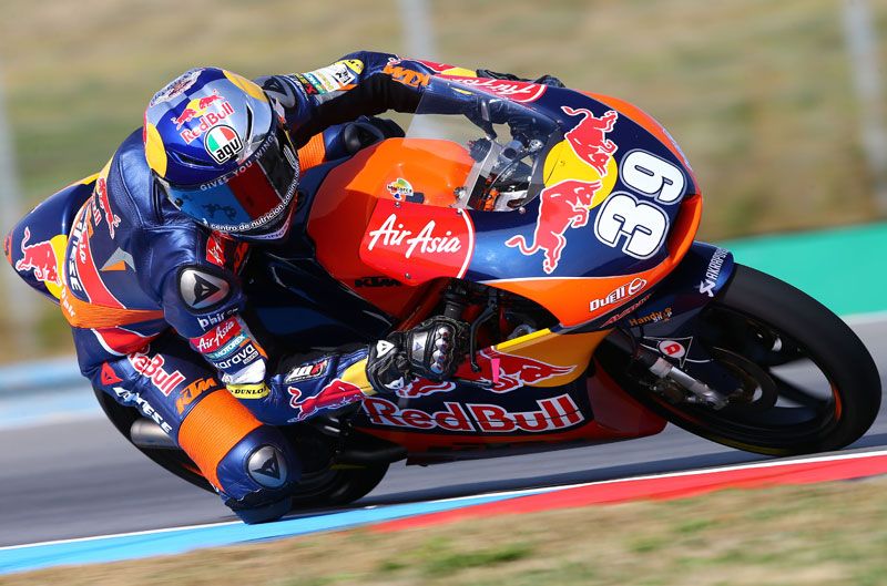 Luis Salom, mejor tiempo en el FP3 en Brno