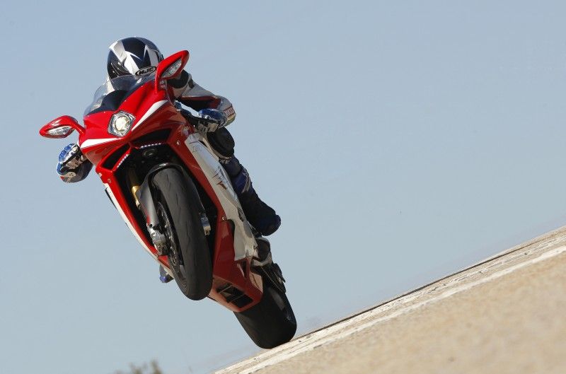 MV Agusta F4 RR. Prueba