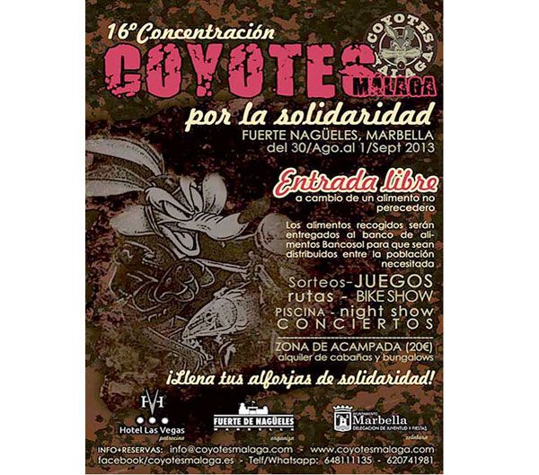 XVI Concentración Coyotes por la Solidaridad