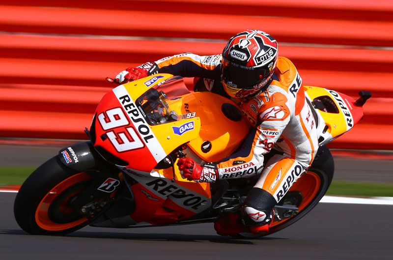 Pole para Marc Márquez en Silverstone