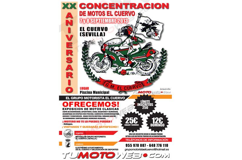 XX Concentración de Motos El Cuervo XX Concentración de Motos El Cuervo