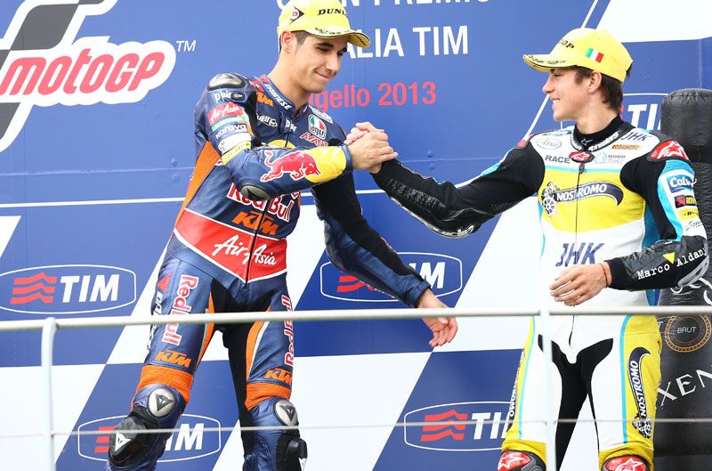 Luis Salom y Maverick Viñales, con Sito Pons hasta 2015